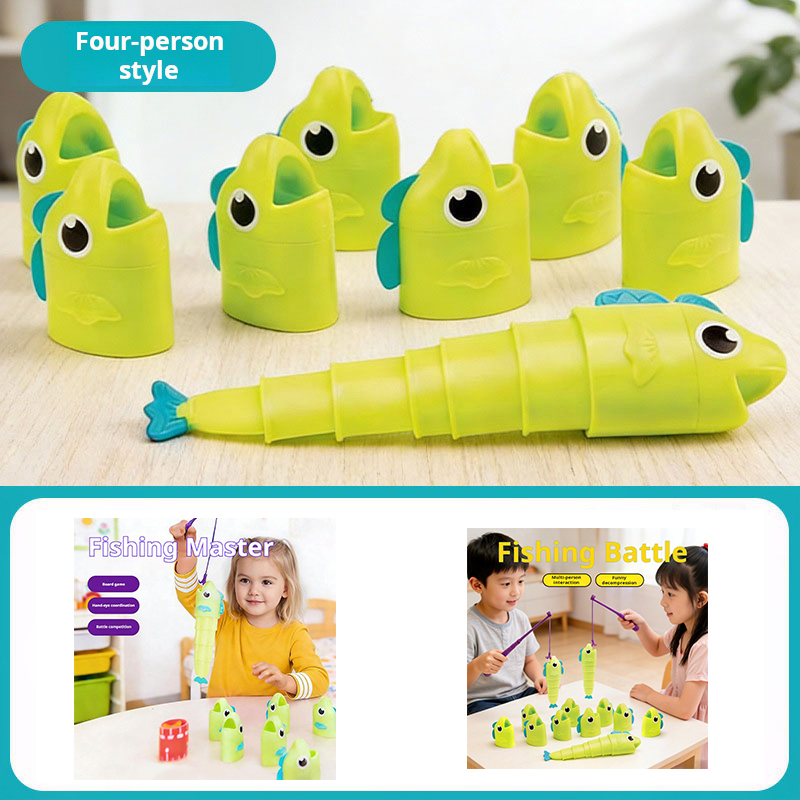 Fishing Equipment For Kids - Fishing Master Party Social Games Extendable
