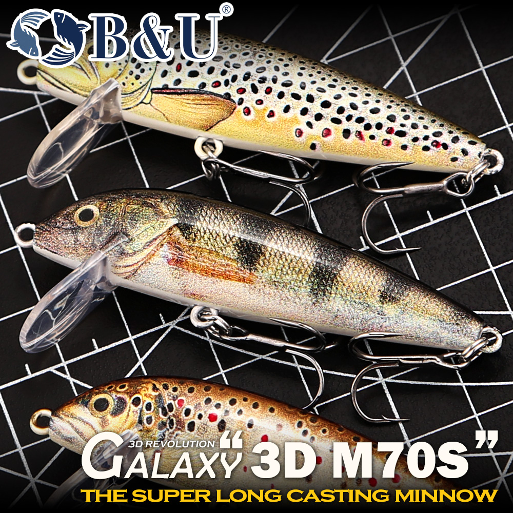 B&U Fishing Lures Sinking Minn - Fishing Equipment For Trout のレビューと価格