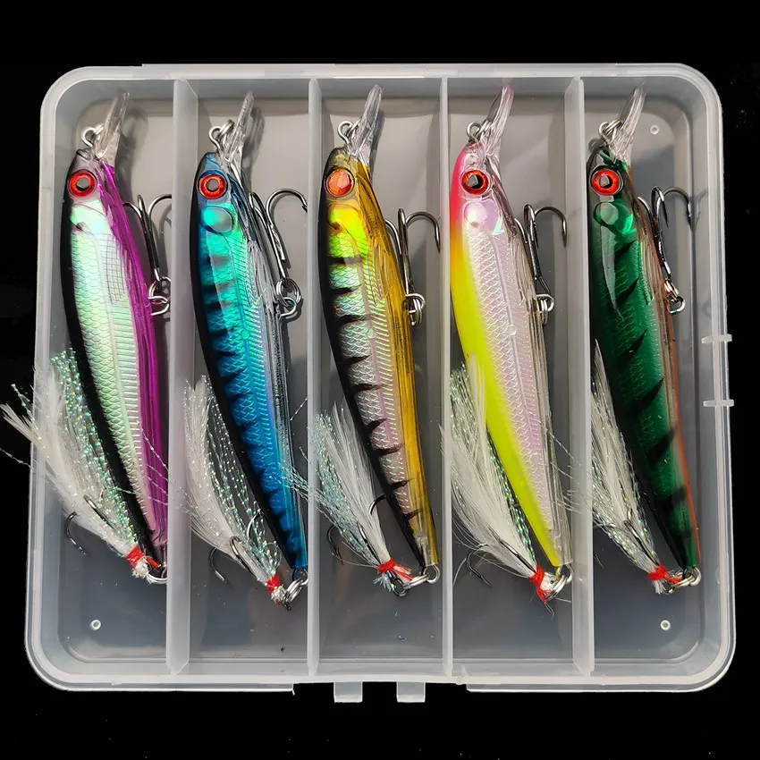 Laser 3D Eyes Bionic Minnow Fi - Fishing Hook のレビューと価格
