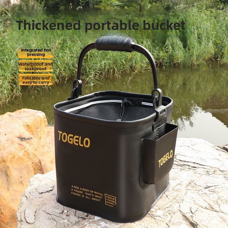 Fish bucket New folding fishin - Fishing Equipment Usa のレビューと価格