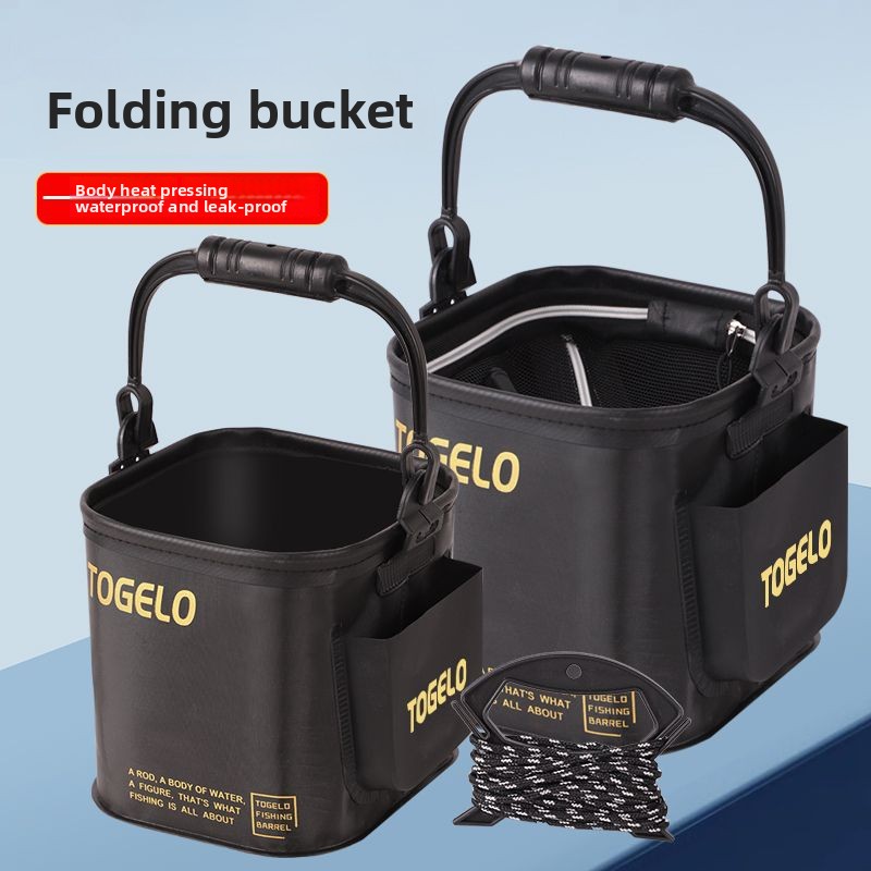 Fish bucket New folding fishin - Fishing Equipment Usa のレビューと価格