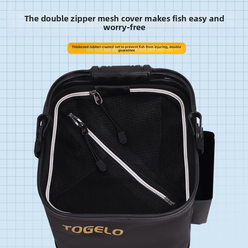 Fish bucket New folding fishin - Fishing Equipment Usa のレビューと価格