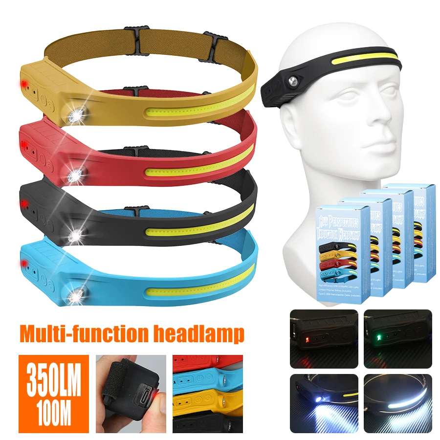 Rechargeable Headlamp 350 Lume - Fishing Headlamp のレビューと価格