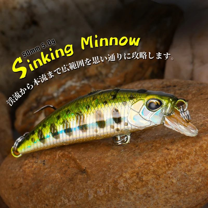 TSURINOYA Sinking Minnow Mini  - Fishing Equipment For Trout のレビューと価格