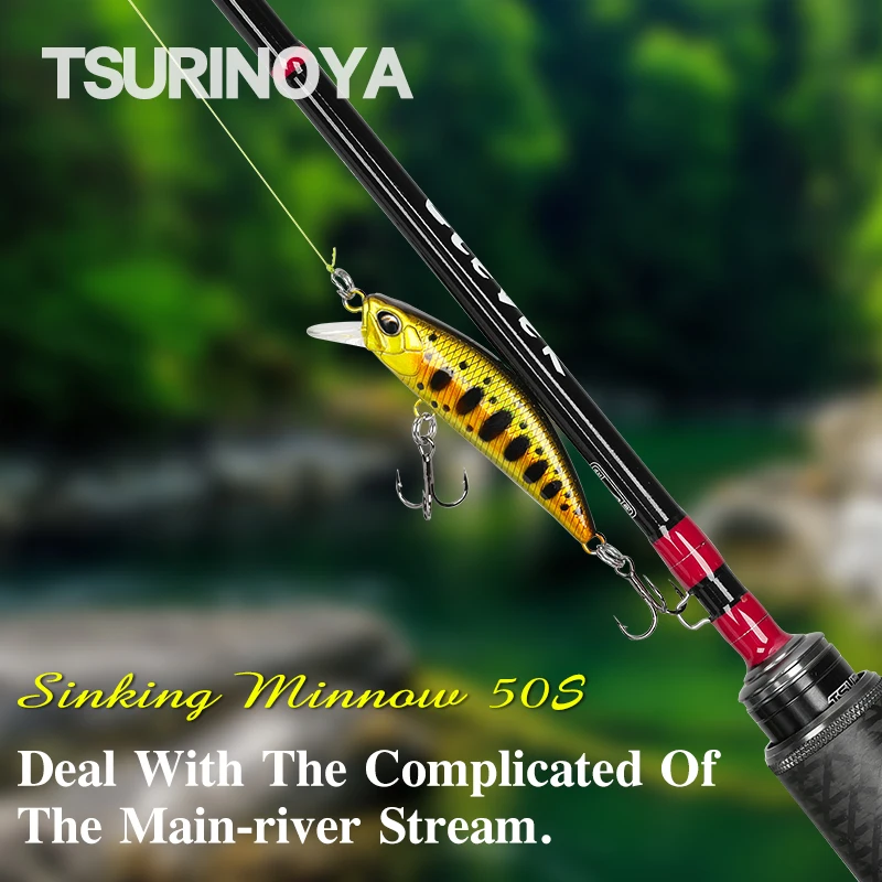 TSURINOYA Sinking Minnow Mini  - Fishing Equipment For Trout のレビューと価格