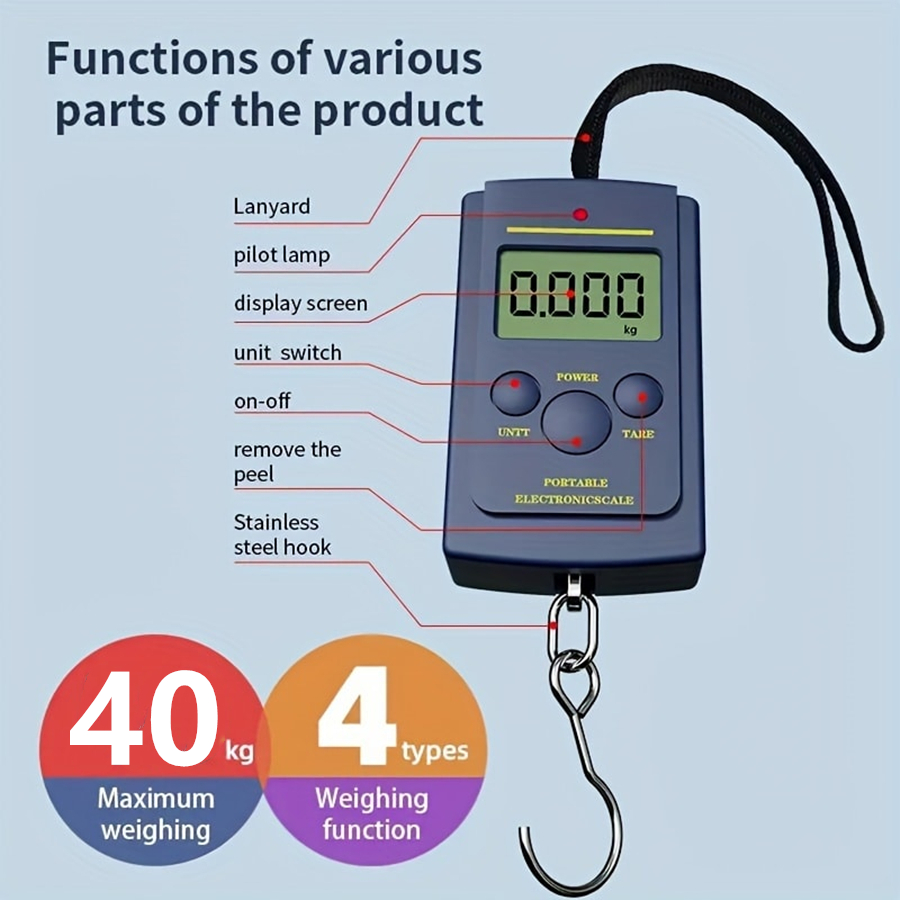 40kg Multifunctional Mini Elec - Fishing Hook のレビューと価格
