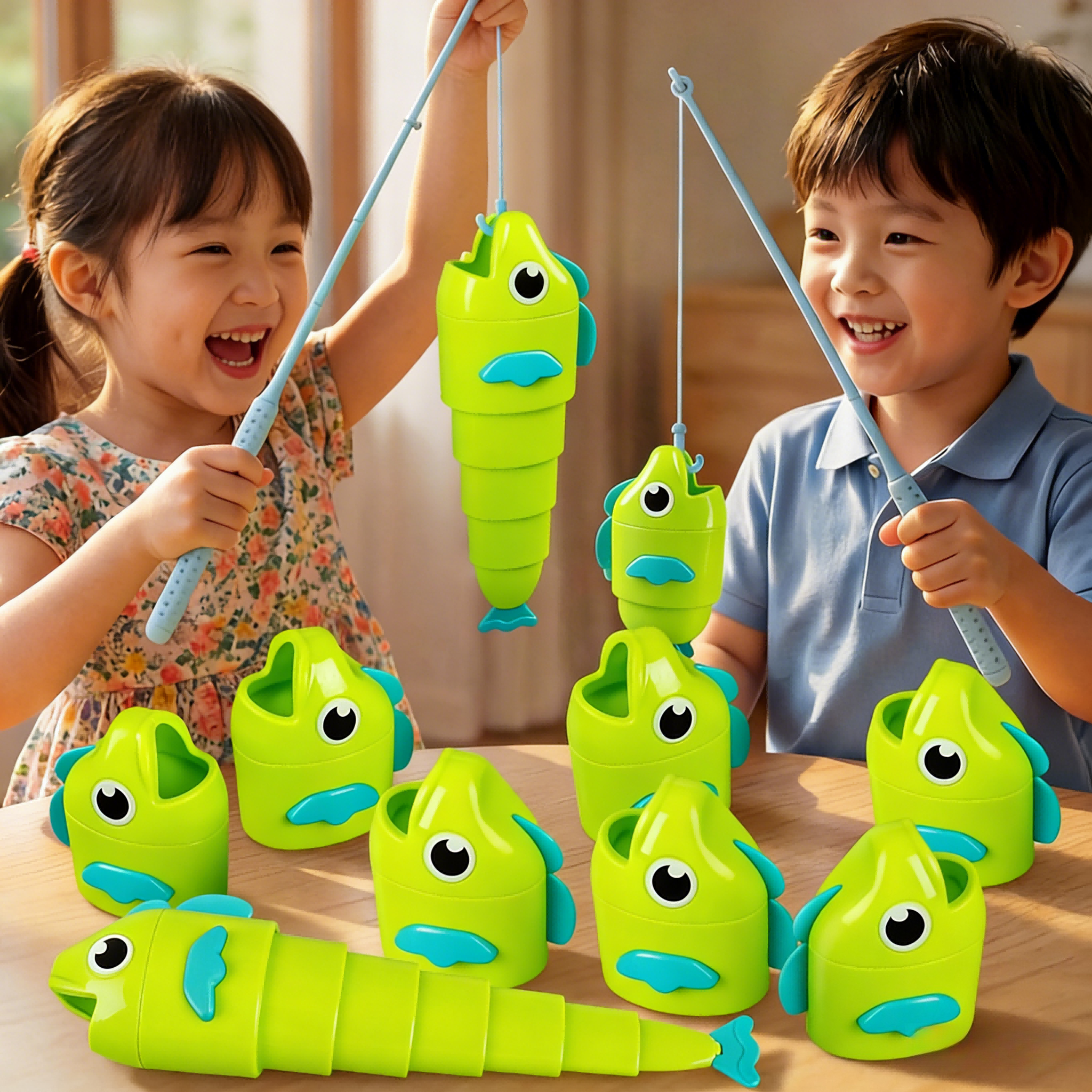 2 Player Telescoping Fish Catc - Fishing Equipment For Kids のレビューと価格
