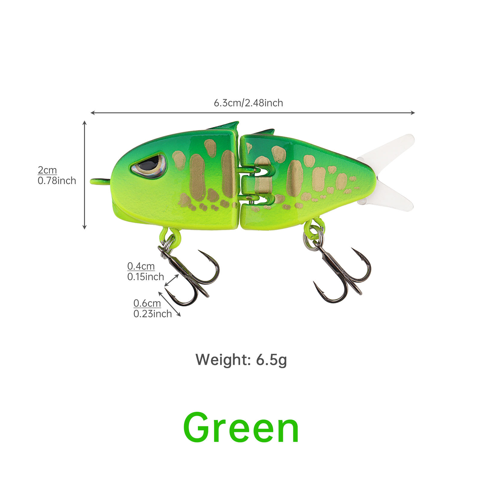 Multi Section Slow Sinking Rap - Fishing Equipment For Trout のレビューと価格