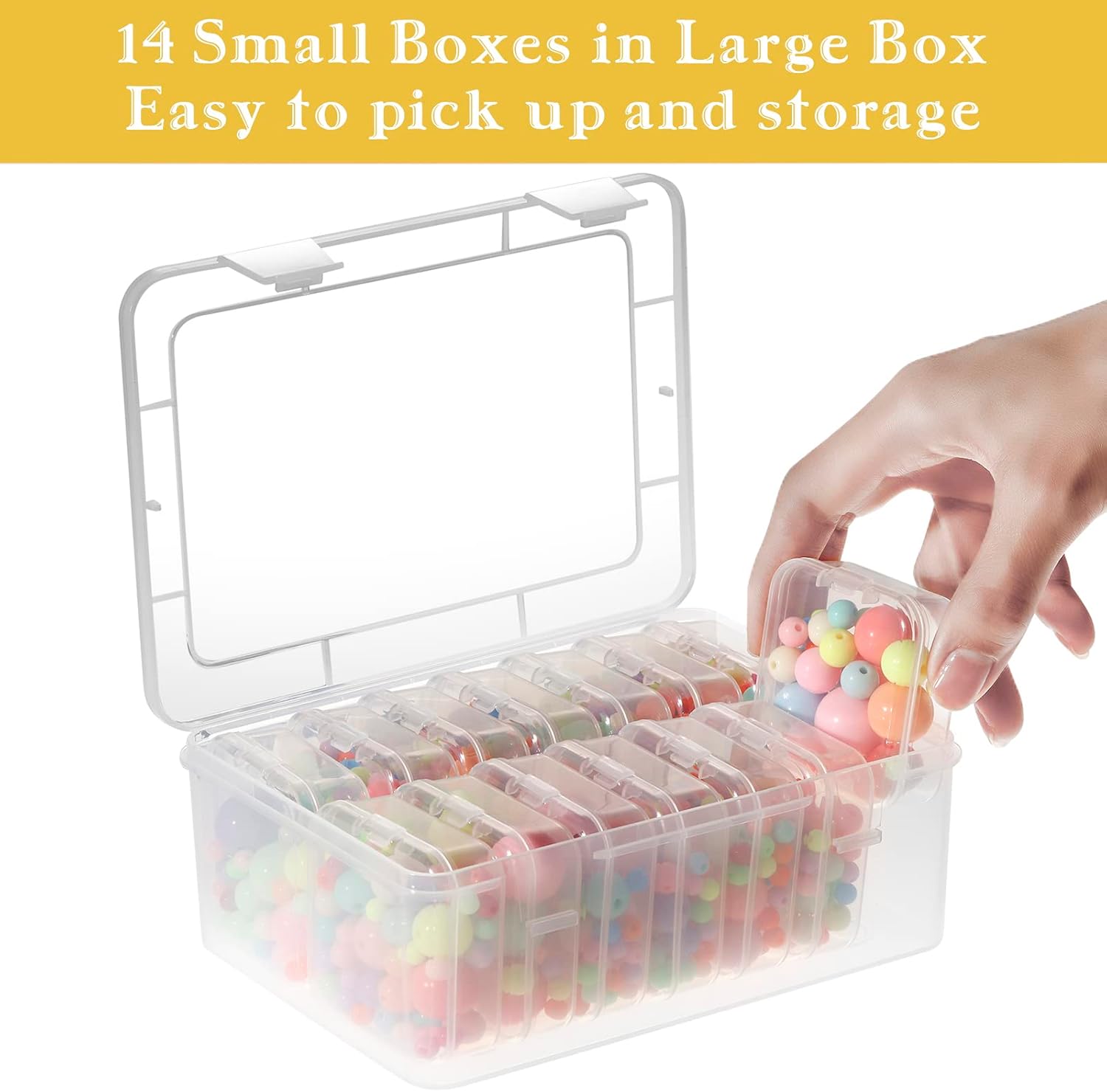 14Pieces  Clear Plastic Storag - Fishing Hook のレビューと価格