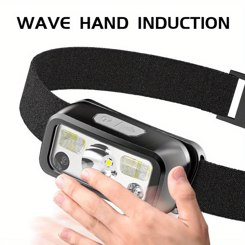 Powerful COB LED Sensor Headla - Fishing Headlamp のレビューと価格