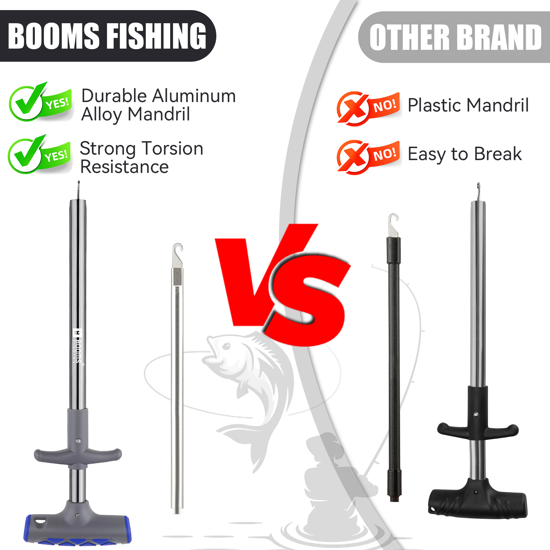 Booms Fishing XW20 Long Fish H - Fishing Equipment Pictures のレビューと価格