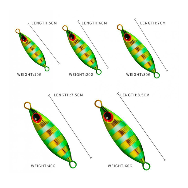 Metal Slow Jig Lure Hard Artif - Fishing Equipment For Trout のレビューと価格