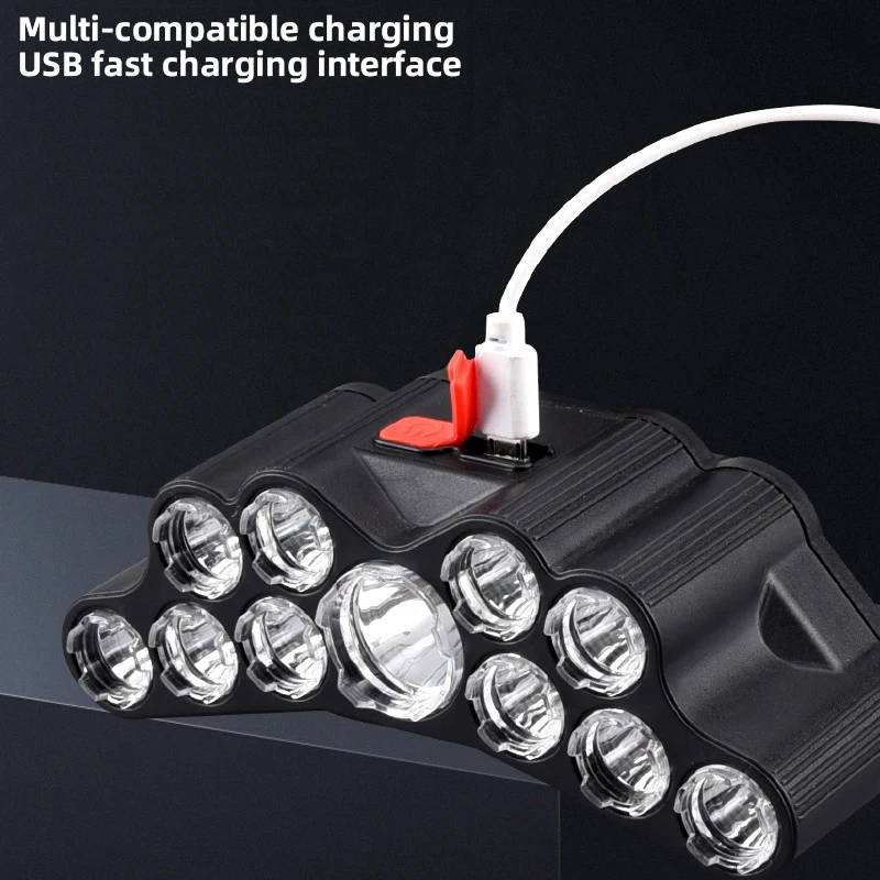11 LED Headlamp Strong Light H - Fishing Headlamp のレビューと価格
