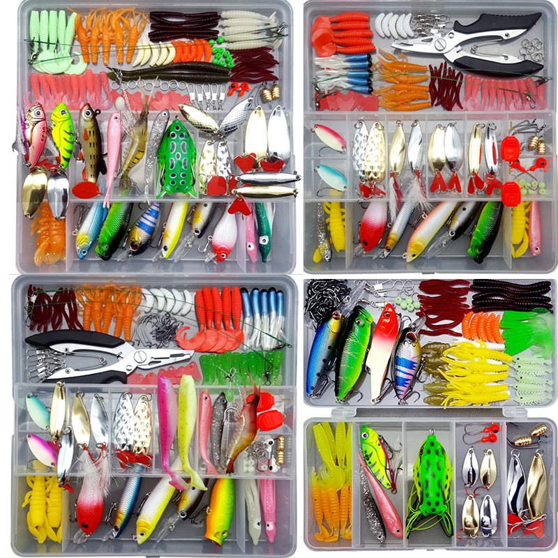 Fishing Lure Kit Soft and Hard - Fishing Equipment For Trout のレビューと価格