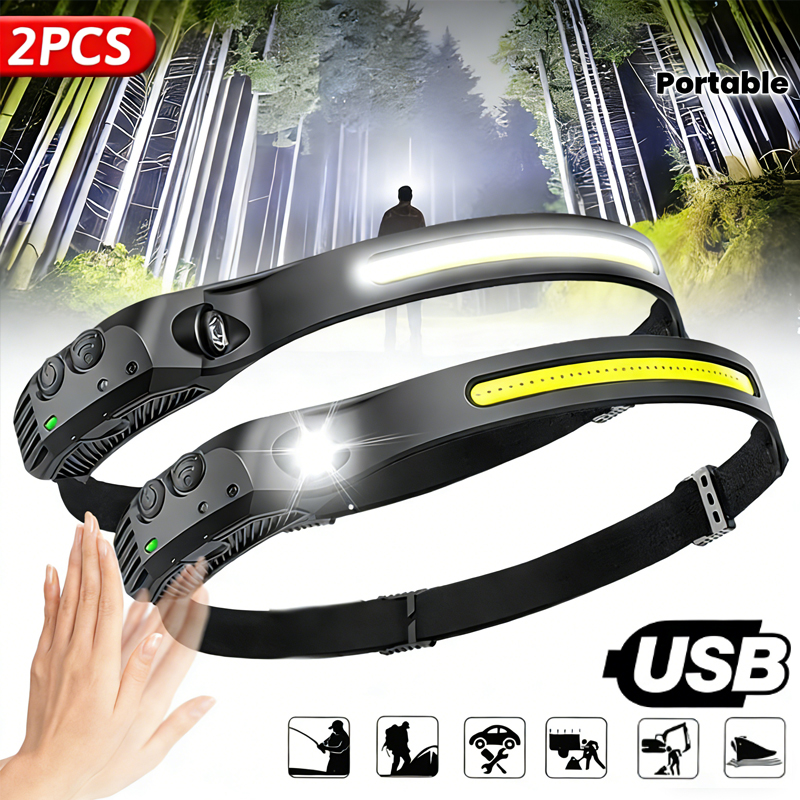 LED Sensor Headlamp Built-in B - Fishing Headlamp のレビューと価格