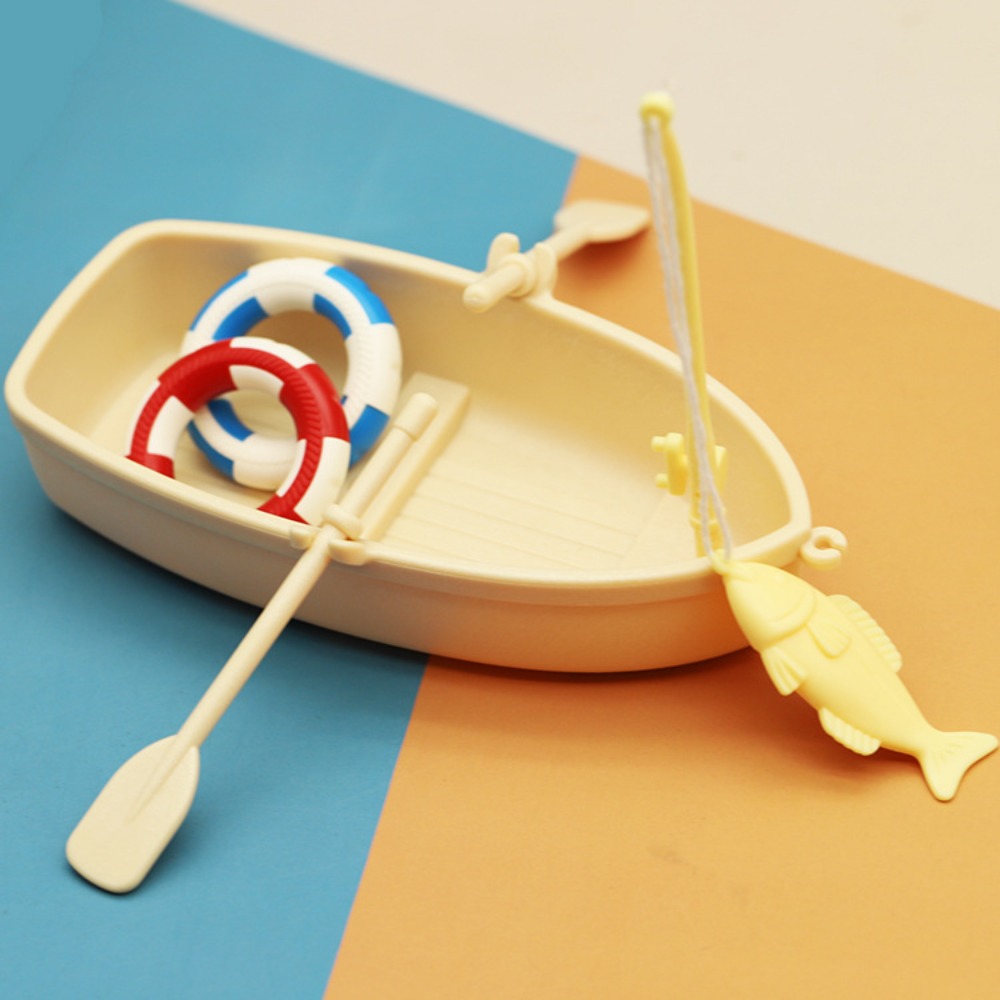 New Plastic Fishing Boat Model - Fishing Equipment For Kids のレビューと価格