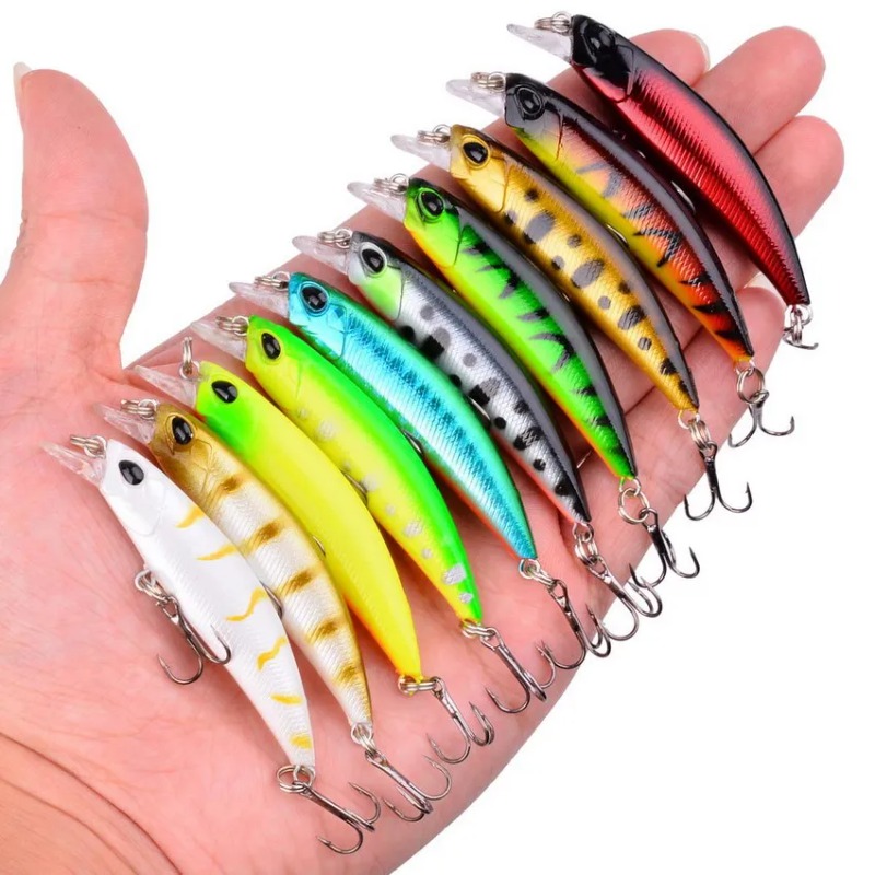 3/5/8PCS Random Fishing Lure S - Fishing Equipment For Trout のレビューと価格