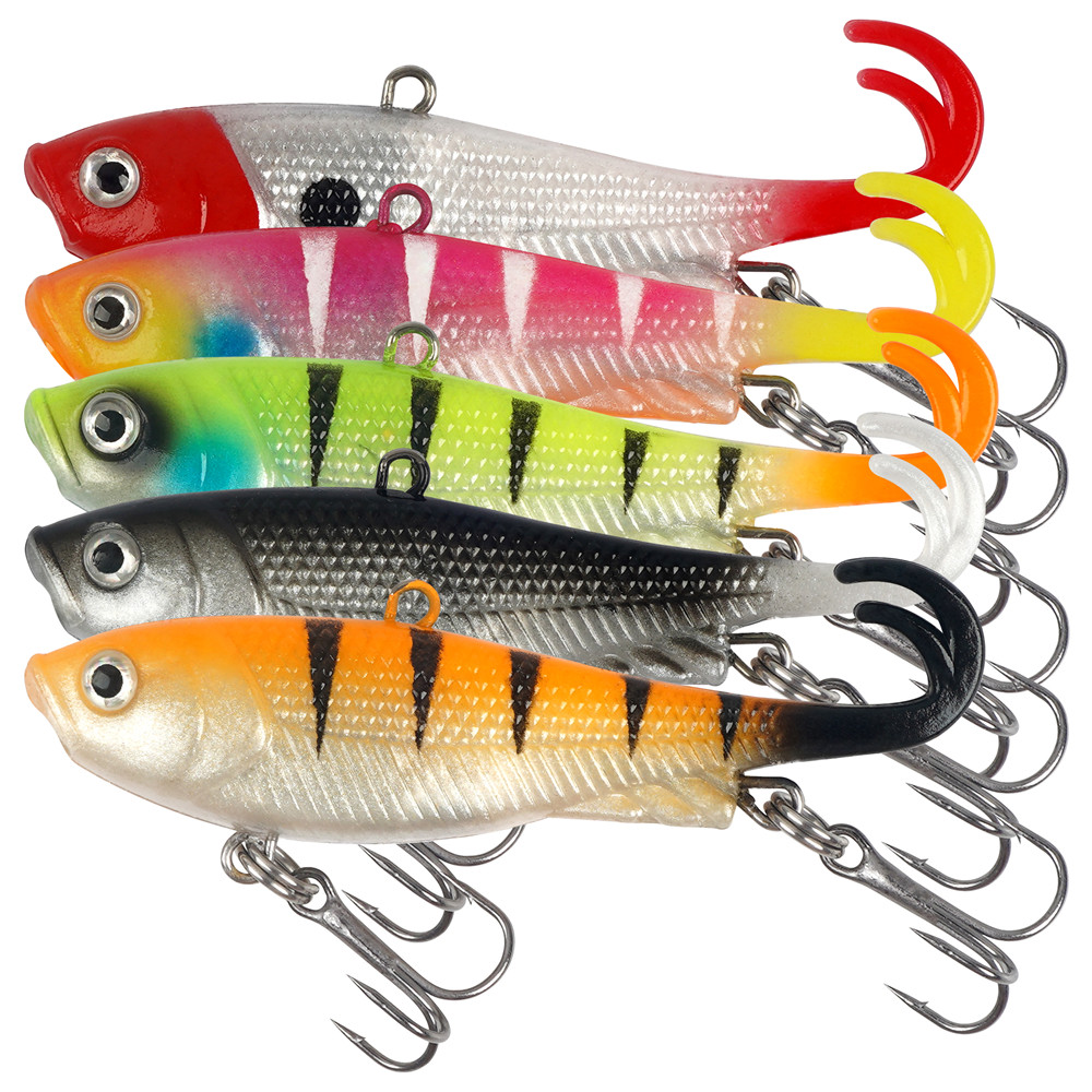5Pcs Pre-Rigged Jig Head Wobbl - Fishing Equipment For Trout のレビューと価格