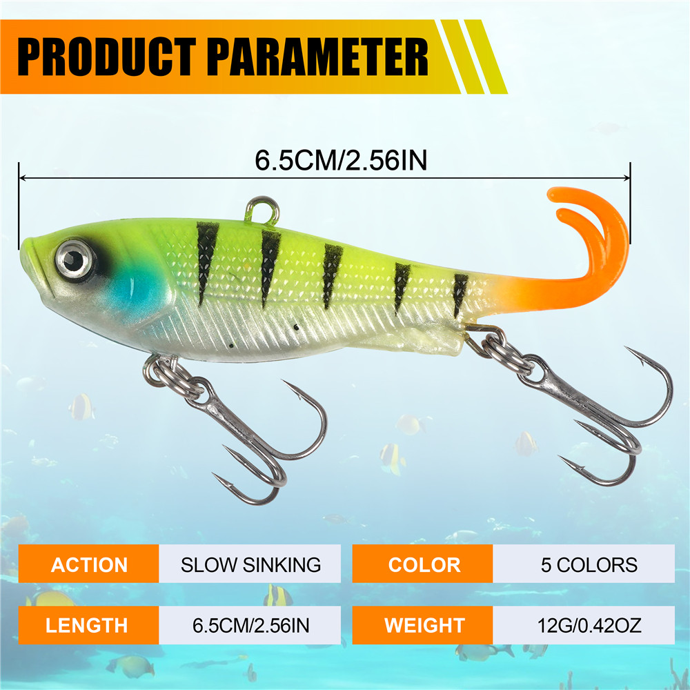 5Pcs Pre-Rigged Jig Head Wobbl - Fishing Equipment For Trout のレビューと価格