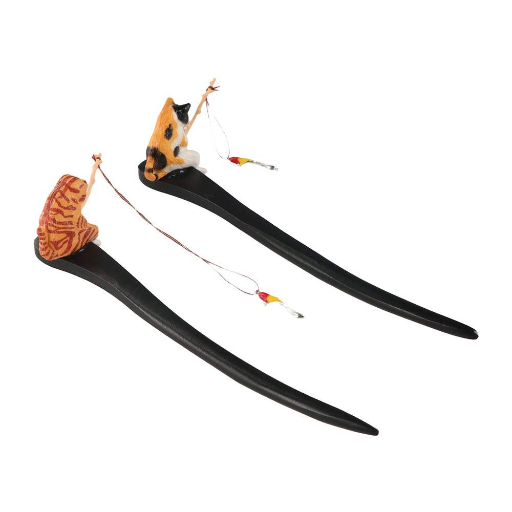 Antique Cat Fishing Wooden Hai - Fishing Equipment For Kids のレビューと価格