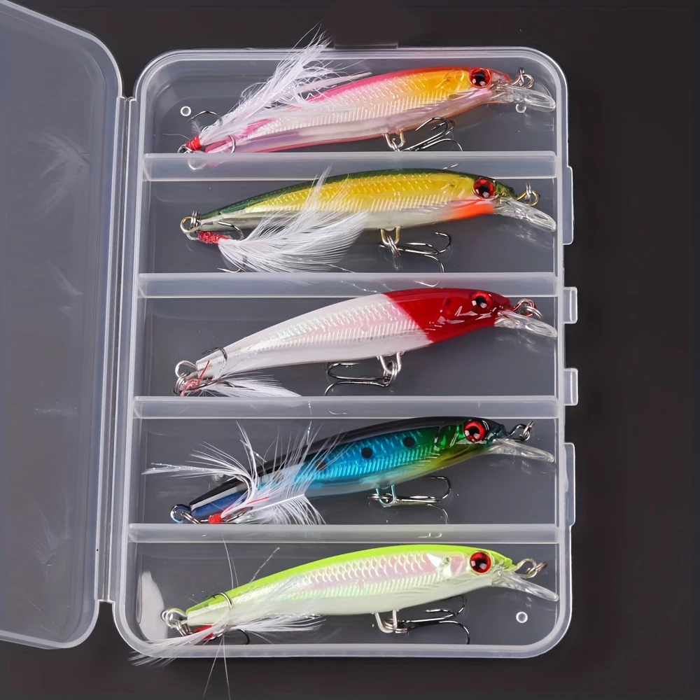 5pcs/box Laser 3D Eyes Bionic  - Fishing Hook のレビューと価格