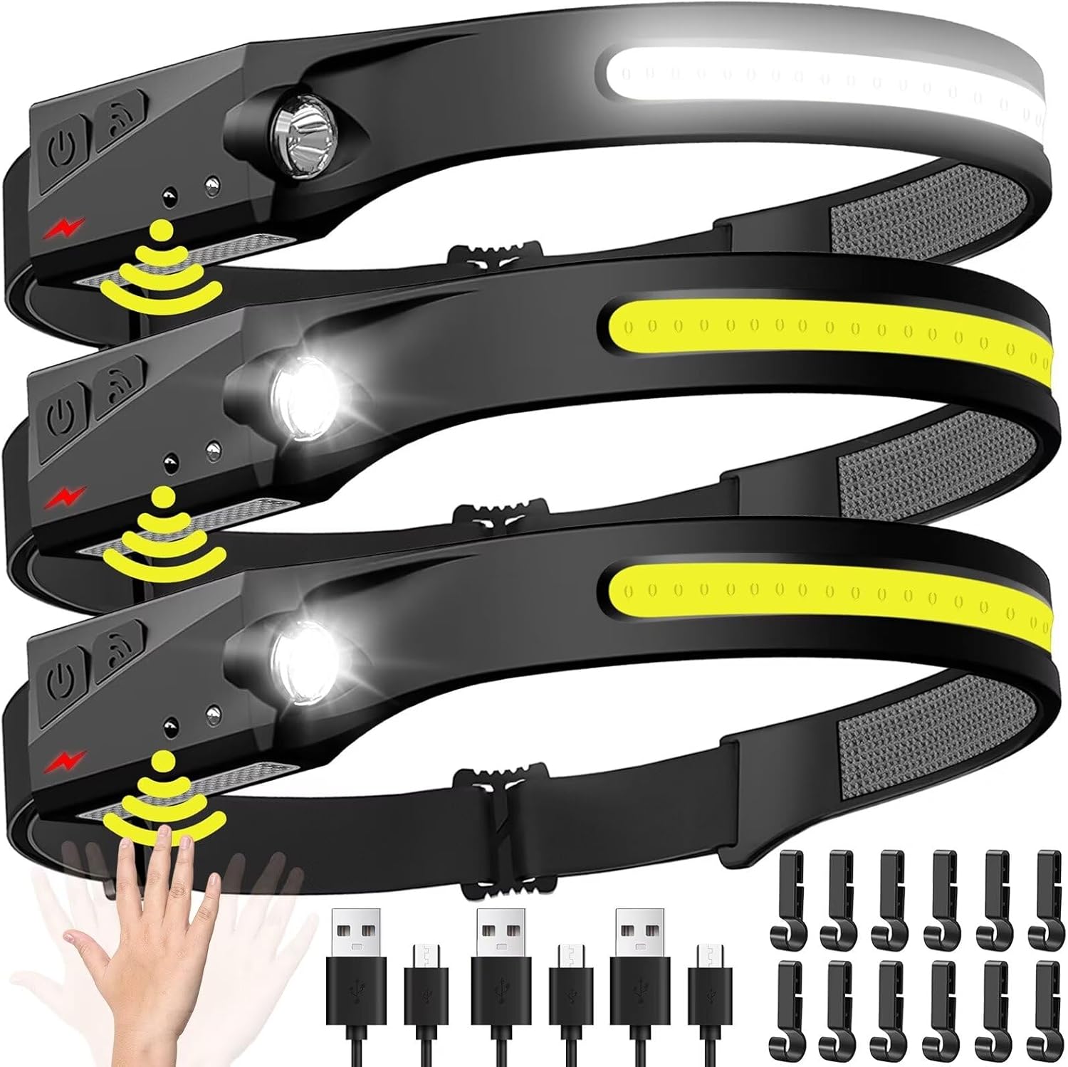 Sensor Headlamp LED Head Flash - Fishing Headlamp のレビューと価格