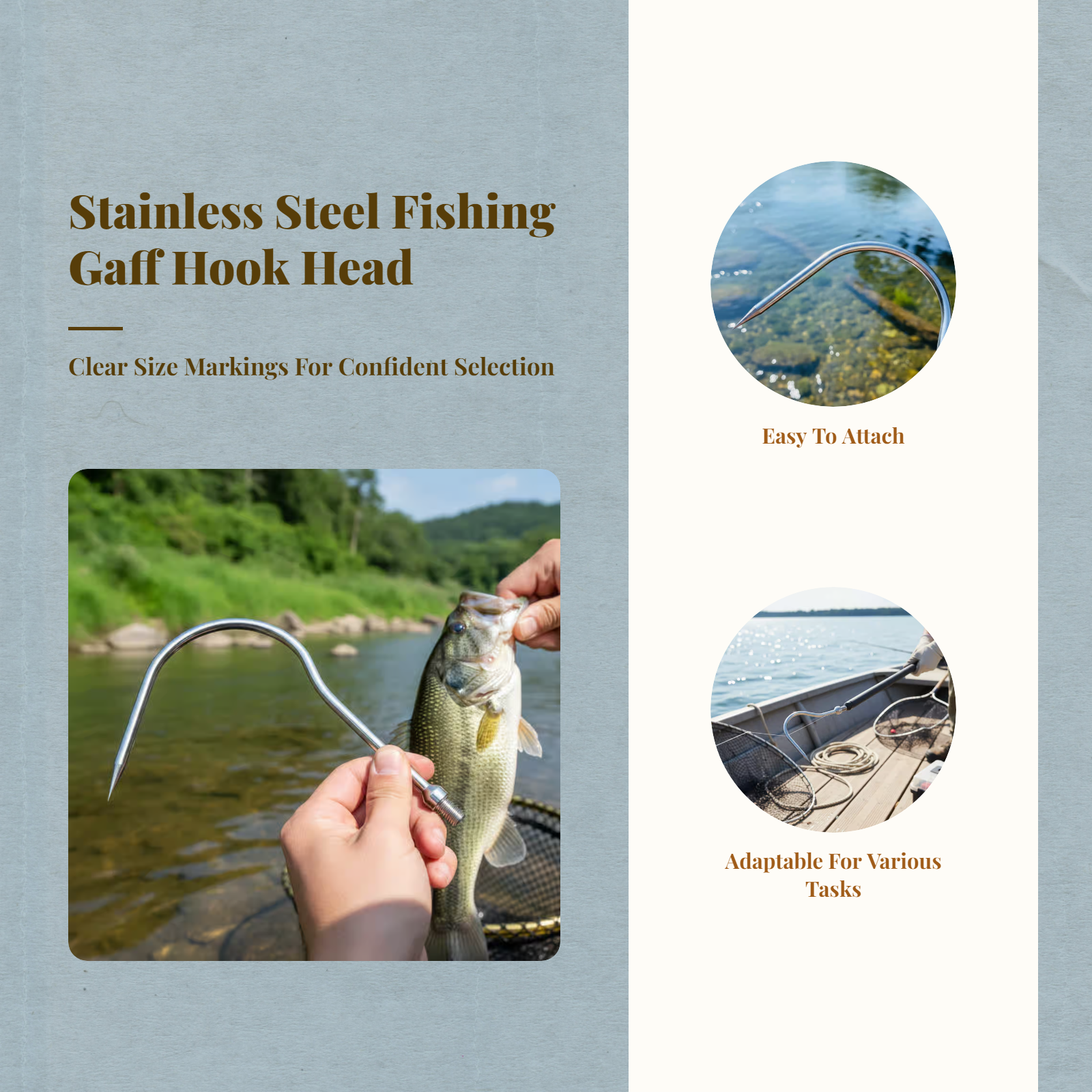 Fishing Sickle Head Stainless  - Fishing Hook のレビューと価格