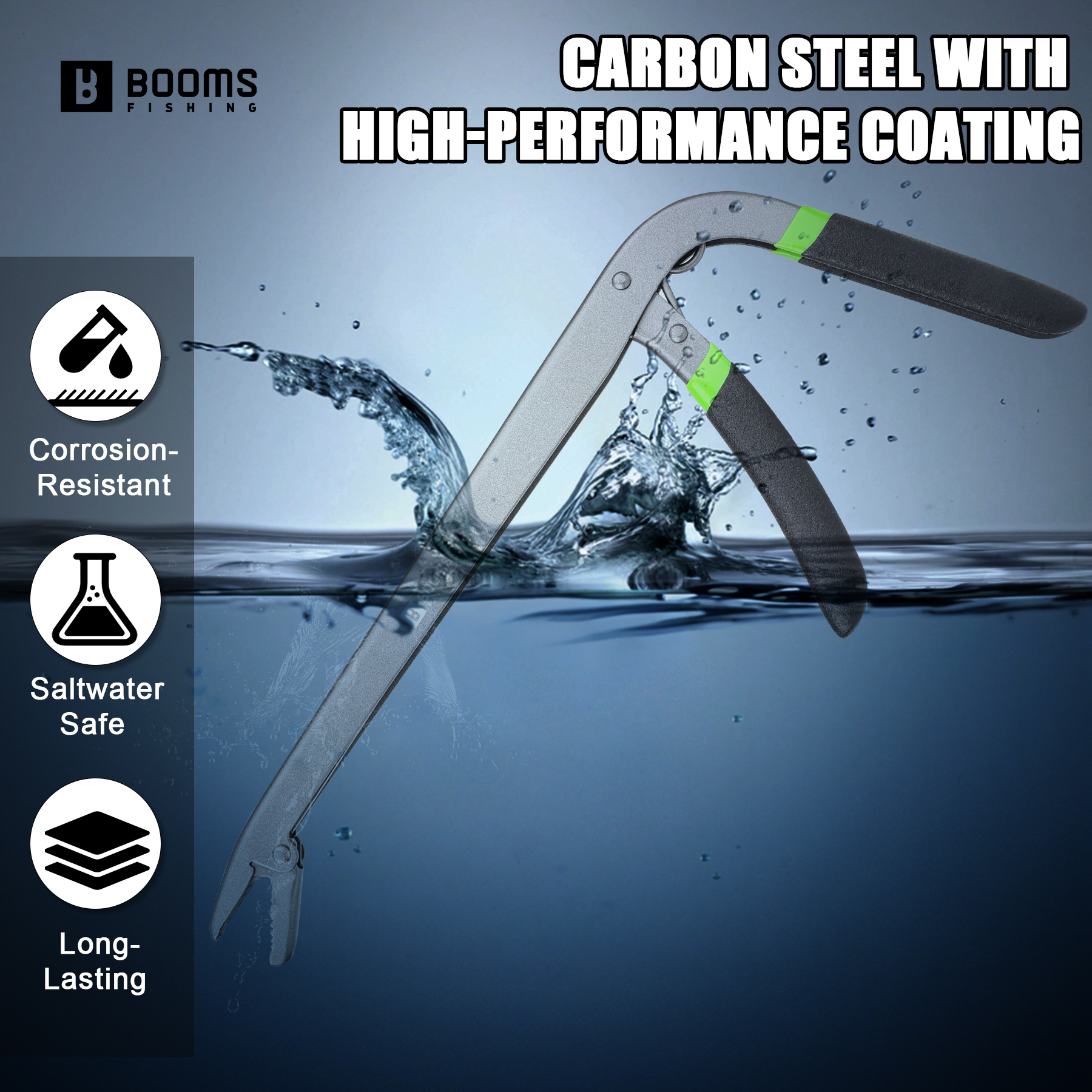 Booms Fishing 25cm Carbon Stee - Fishing Equipment Pictures のレビューと価格