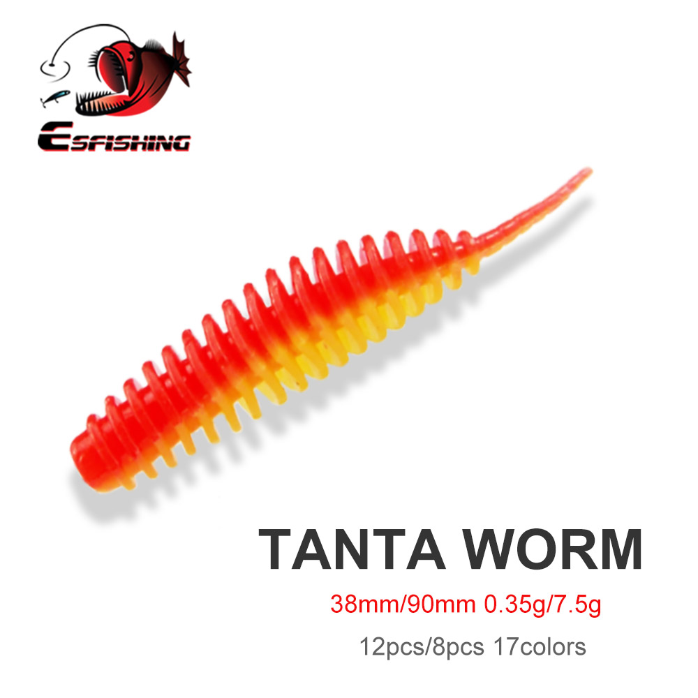 ESFISHING Fishing Tiny Worm Ba - Fishing Equipment For Trout のレビューと価格