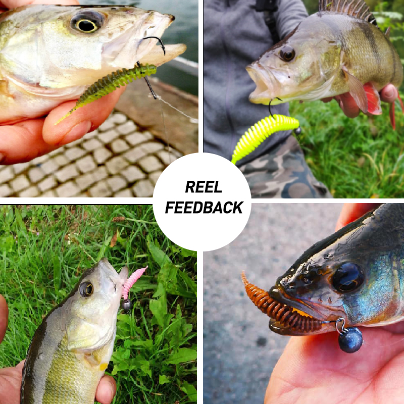 ESFISHING Fishing Tiny Worm Ba - Fishing Equipment For Trout のレビューと価格