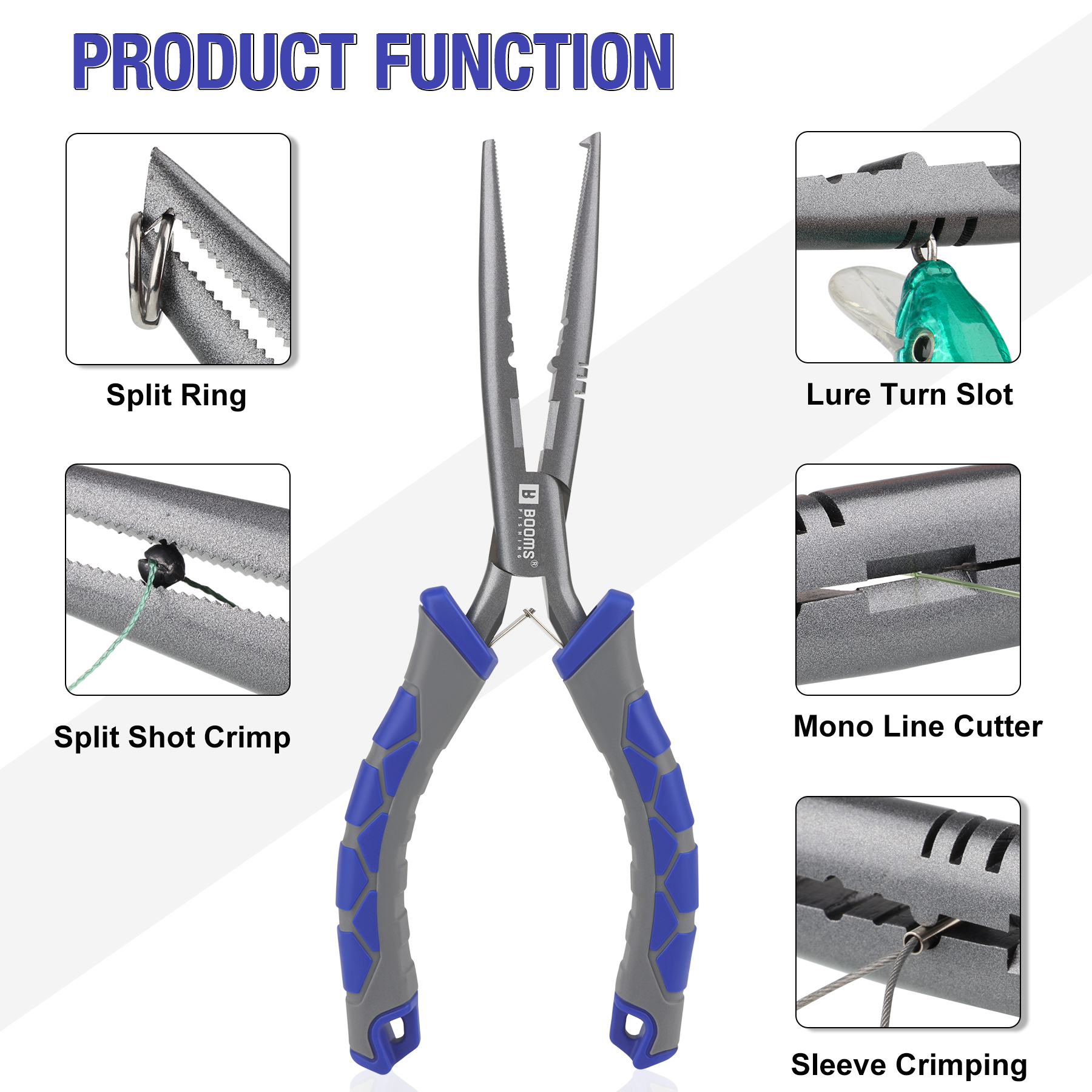 Booms Fishing 23cm Pliers and  - Fishing Equipment Pictures のレビューと価格