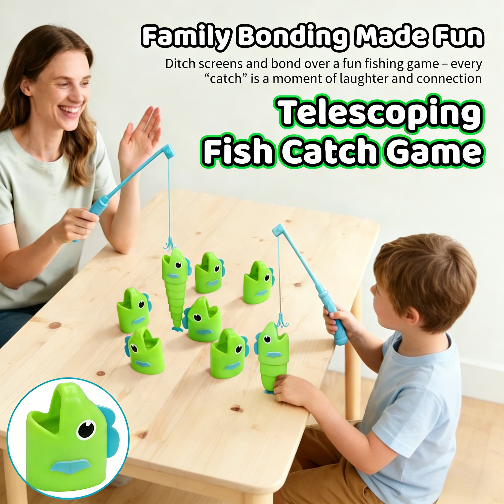 Telescoping Fish Catch Game Fi - Fishing Equipment For Kids のレビューと価格