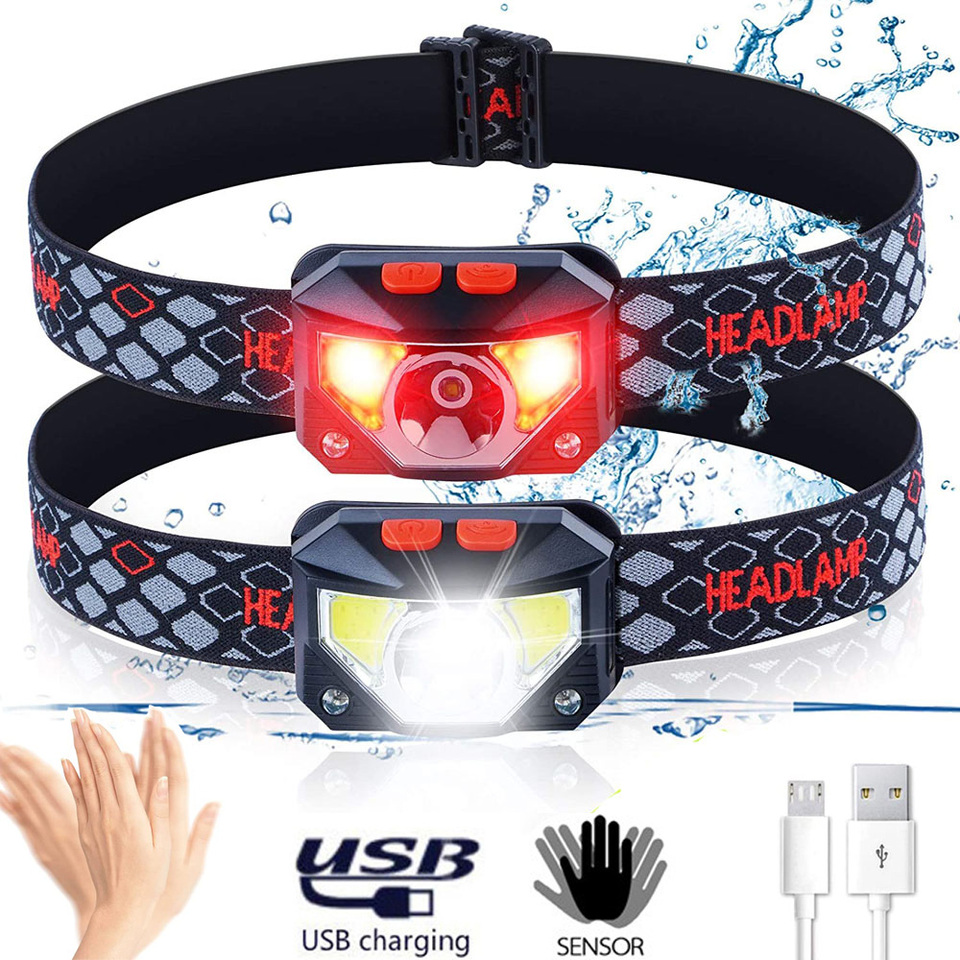8 Modes LED Headlight Handfres - Fishing Headlamp のレビューと価格