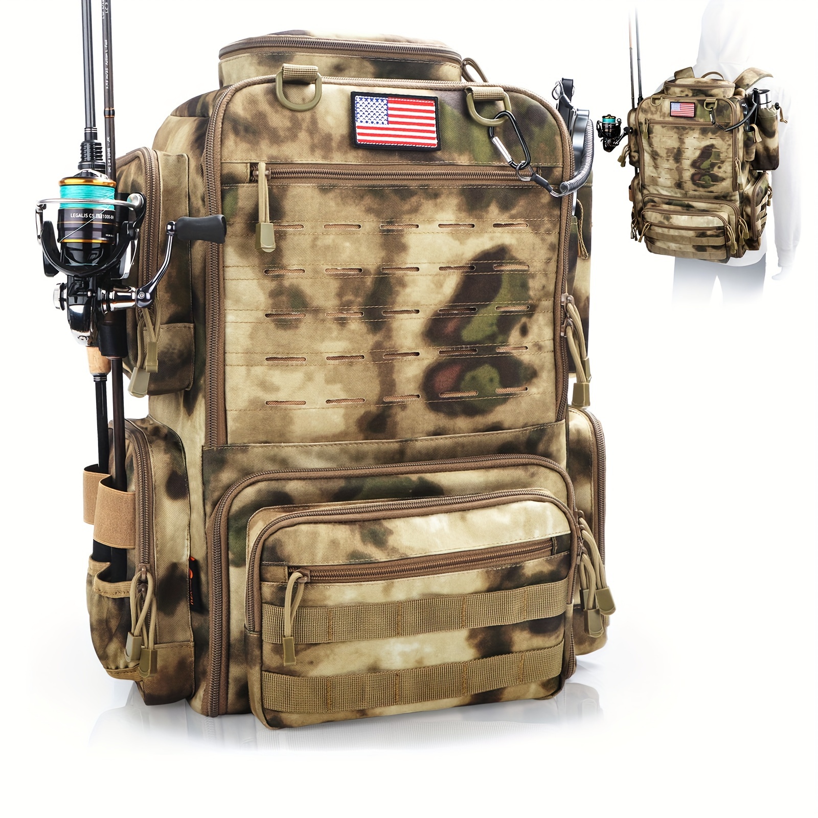 A Spacious 11.89gal Fishing Ba - Fishing Equipment Usa のレビューと価格