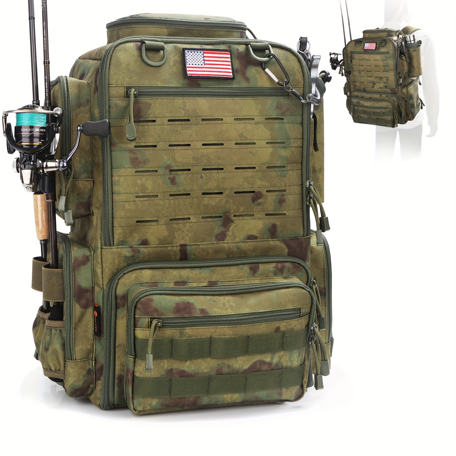 A Spacious 11.89gal Fishing Ba - Fishing Equipment Usa のレビューと価格