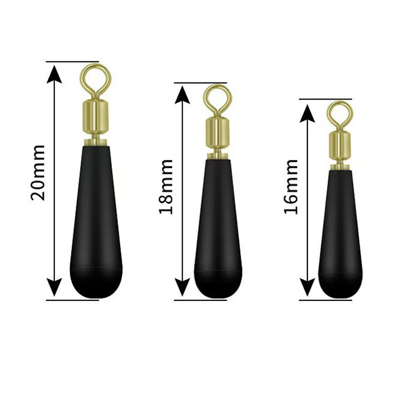Rotatable Metal Swivel Rubber  - Fishing Equipment For Trout のレビューと価格