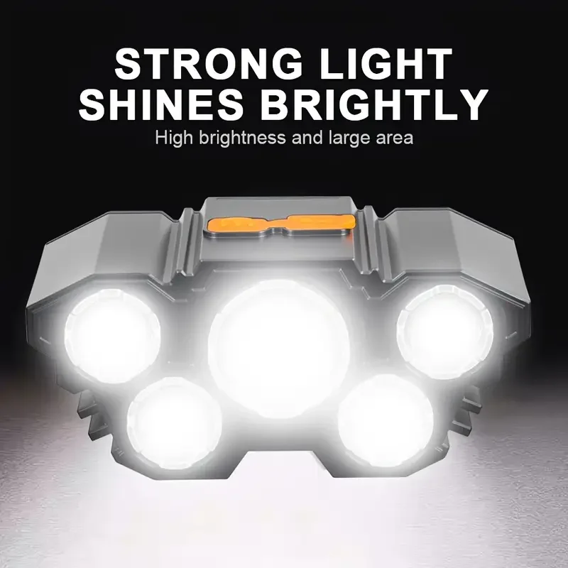 Portable 5LED Outdoor Headlamp - Fishing Headlamp のレビューと価格